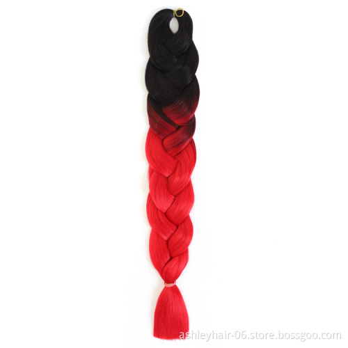 32 Inch 165G Premium Fiber 100% Synthetic Hair Extensions Jumbo Twist Braid